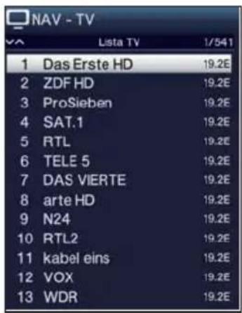 TECHNISAT TechniVision 32 HD - Con la ayuda de la lista de canales - 1