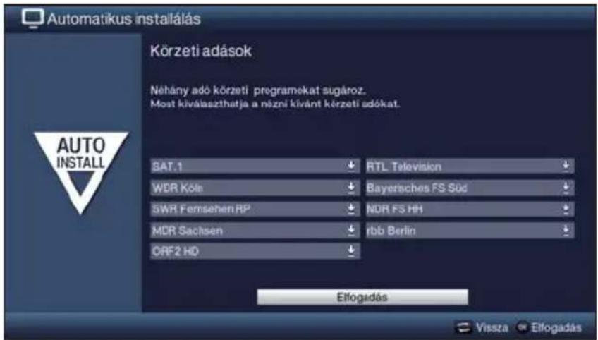 TECHNISAT TechniVision 32 HD - Körzeti adások - 1