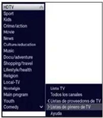 TECHNISAT TechniVision 32 HD - Seleccionar lista - 1