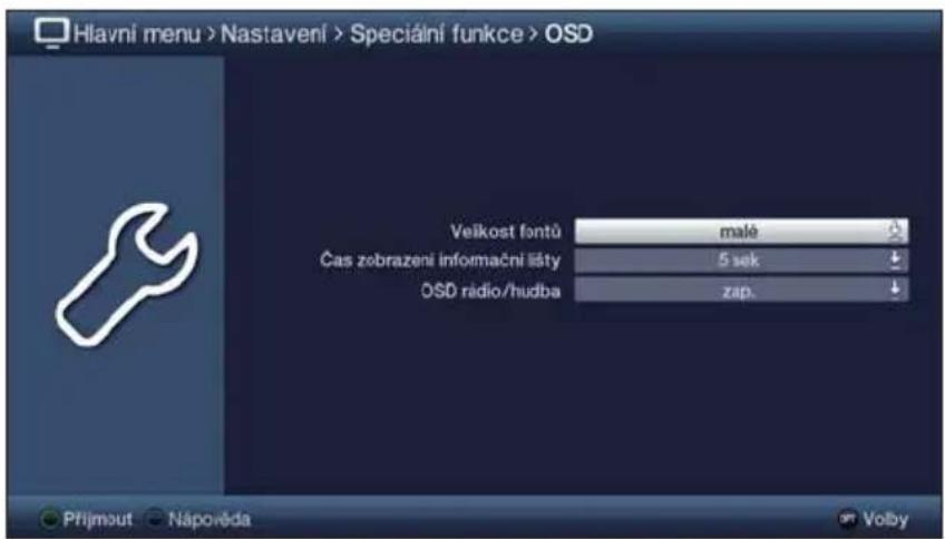 TECHNISAT TechniVision 32 HD - Seznam voleb - 4