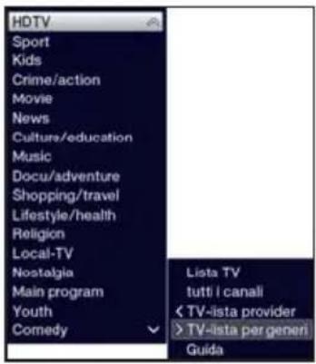 TECHNISAT TechniVision 32 HD - Selezione elenco - 1