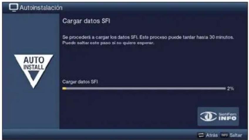 TECHNISAT TechniVision 32 HD - Cargar datos SFI - 1