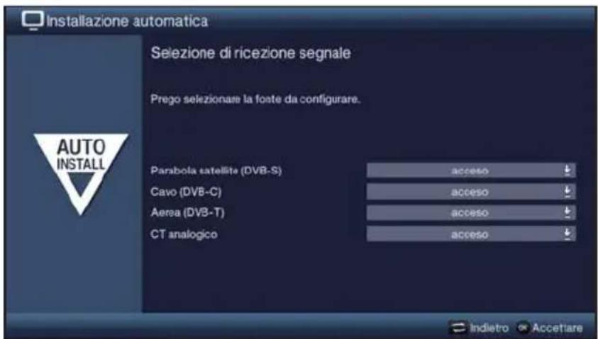 TECHNISAT TechniVision 32 HD - Selezione di ricezione segnale - 1