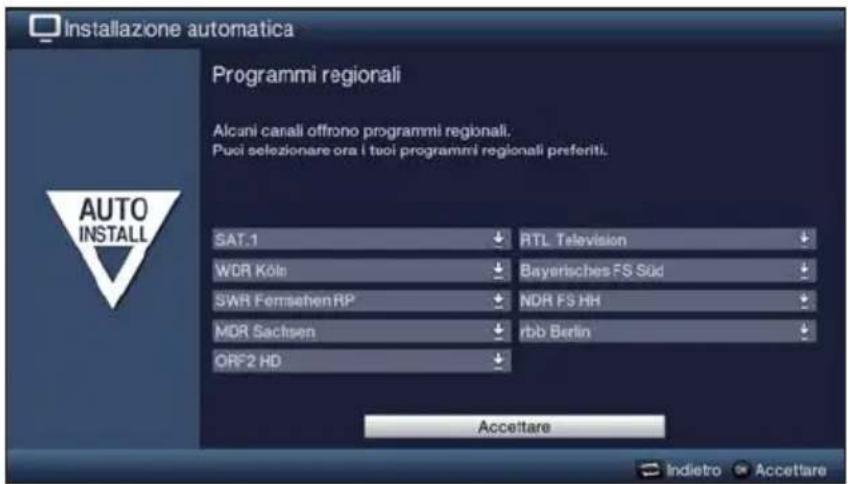 TECHNISAT TechniVision 32 HD - Programmi regionali - 1