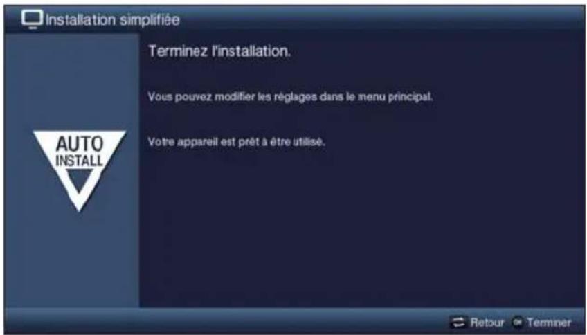 TECHNISAT TechniVision 32 HD - Terminez l'installation. - 1