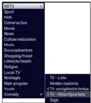 TECHNISAT TechniVision 32 HD - Opcióválasztás - 2