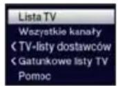 TECHNISAT TechniVision 26 HD - Wybór opcji - 1