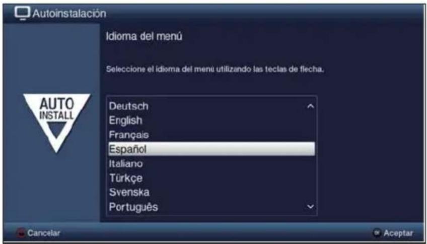 TECHNISAT TechniVision 26 HD - Idioma del menú - 1