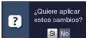 TECHNISAT TechniVision 26 HD - Aceptar configuración / Salir de los menús y funciones - 1