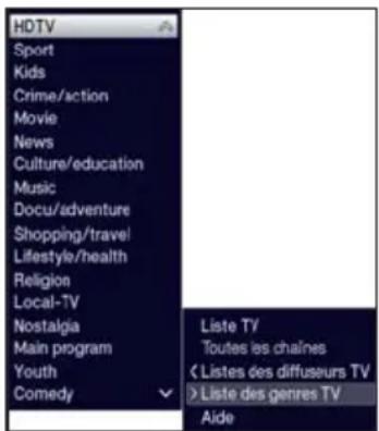 TECHNISAT TechniVision 26 HD - Sélection de la liste - 1