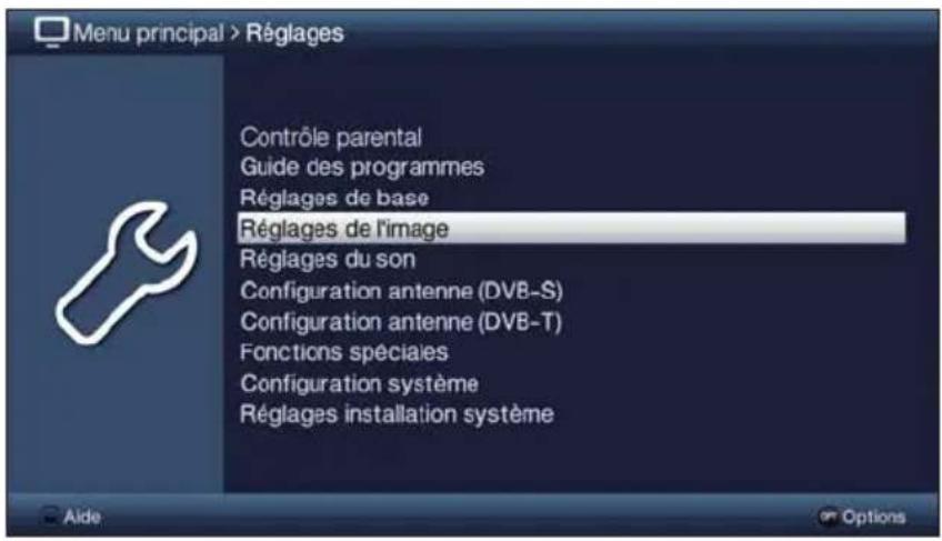 TECHNISAT TechniVision 26 HD - Consultation du menu principal et navigation dans les menus/ fonctions - 4
