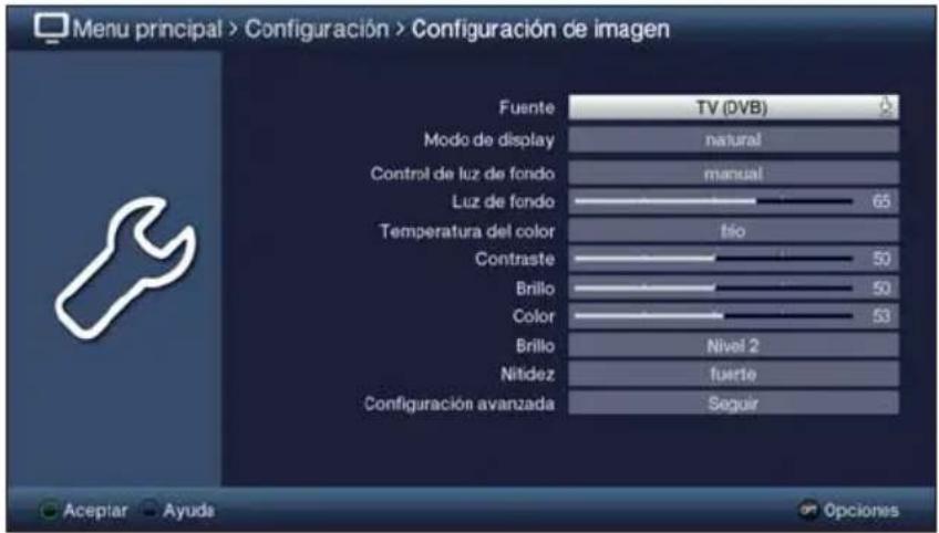 TECHNISAT TechniVision 26 HD - Acceso al menú principal y navegación por menús / funciones - 5
