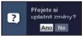 TECHNISAT TechniVision 26 HD - Přijmutí nastavení / opuštění nabídek a funkcí - 1