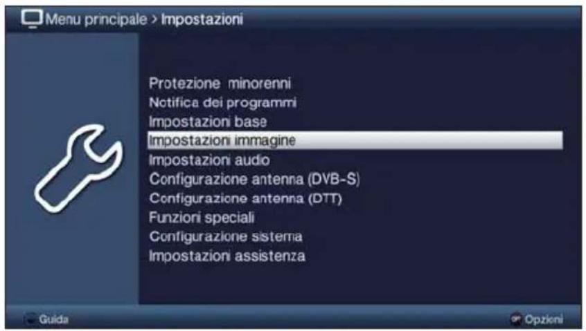 TECHNISAT TechniVision 26 HD - Accesso al menu principale e navigazione nei menu / nelle funzioni - 4