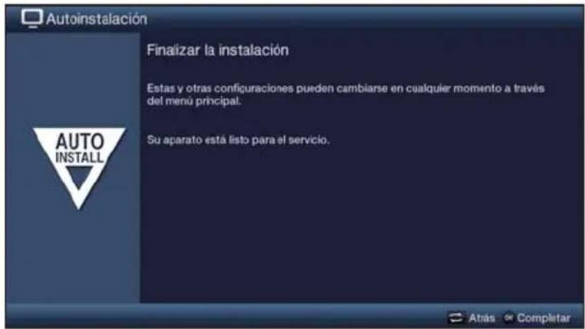 TECHNISAT TechniVision 26 HD - Salir del asistente de instalación - 1
