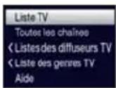 TECHNISAT TechniVision 26 HD - Sélection d'option - 1