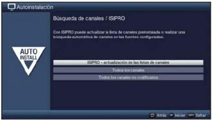 TECHNISAT TechniVision 26 HD - Búsqueda de canales / ISIPRO solo DVB-S - 1