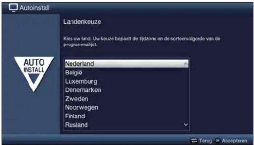 TECHNISAT TechniVision 26 HD - Landenkeuze - 1