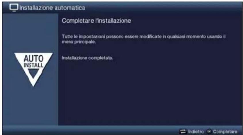 TECHNISAT TechniVision 26 HD - Chiudere l'assistente d'installazione - 1