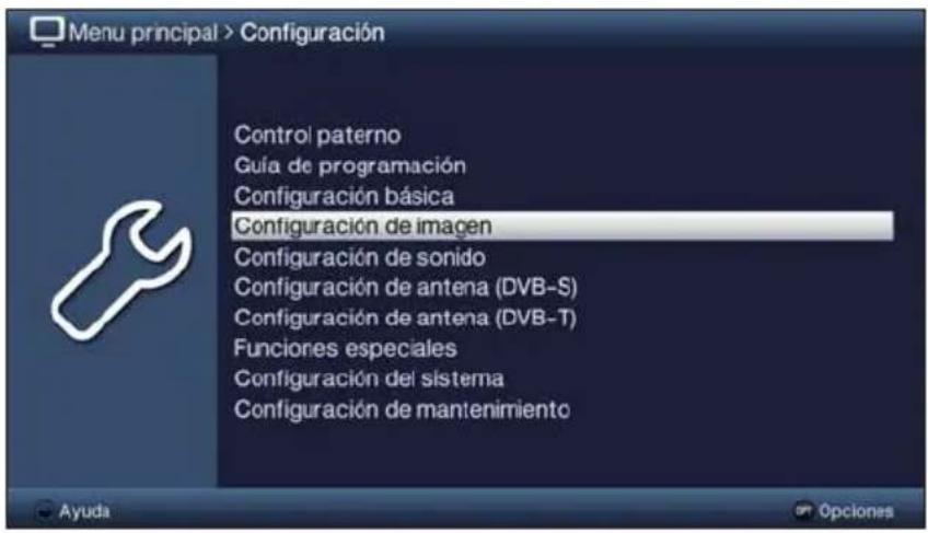 TECHNISAT TechniVision 26 HD - Acceso al menú principal y navegación por menús / funciones - 4