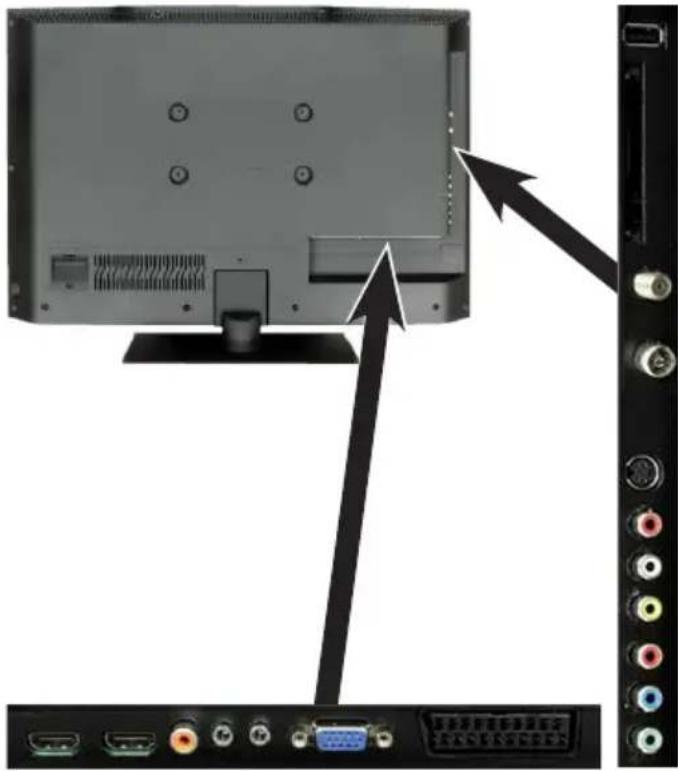 TECHNISAT TechniVision 26 HD - Conexión - 1