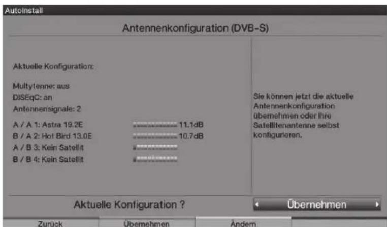 TECHNISAT HDTV 40 Plus - Antennaeconfiguratie (DVB-S) - 1