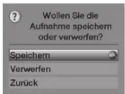 TECHNISAT HDTV 40 Plus - Réczne zatrzymywanie nagrywania - 1
