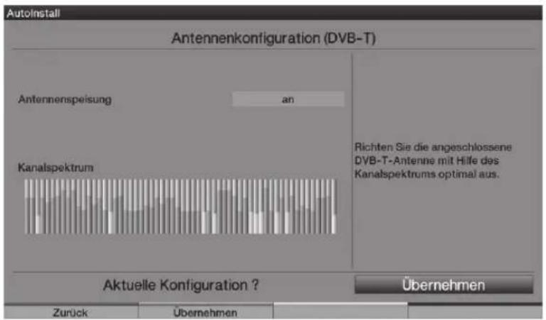 TECHNISAT HDTV 40 Plus - Antenneindstillinger (DVB-T) - 1