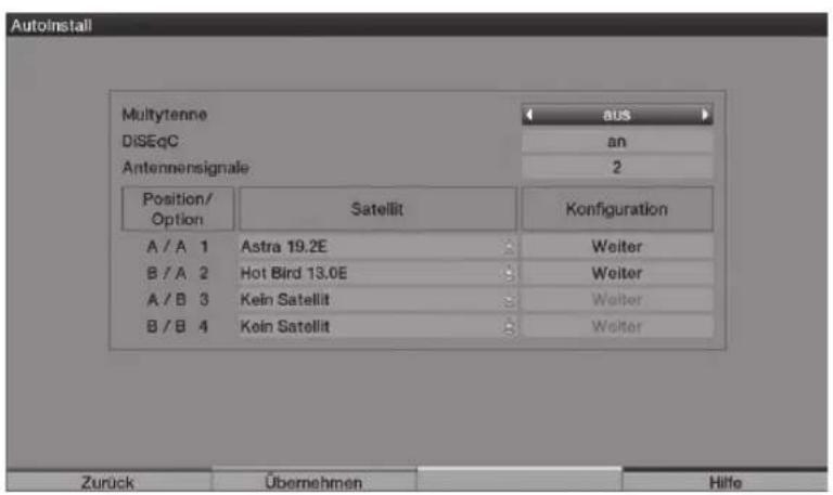 TECHNISAT HDTV 40 Plus - Antenna configuration (DVB-S) - 2