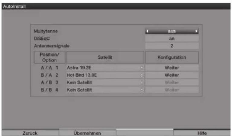 TECHNISAT HDTV 40 Plus - Configurazione dell'antenna (DVB-S) - 2