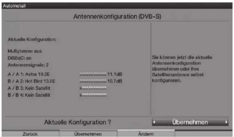 TECHNISAT HDTV 40 Plus - Configurazione dell'antenna (DVB-S) - 1