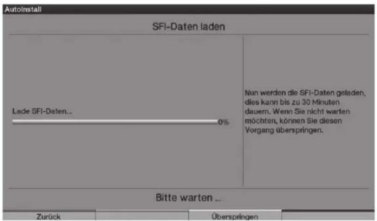 TECHNISAT HDTV 46 - "SFI+" -tietojen lataaminen - 1