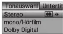 TECHNISAT HDTV 46 - Funkce ztlumení zvuku - 1