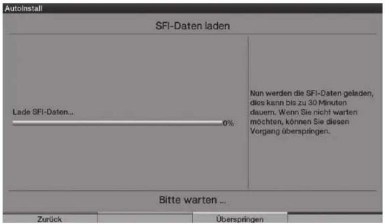 TECHNISAT HDTV 46 - Загрузка данных «SFI+» - 1