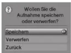 TECHNISAT HDTV 46 - Stop optagelse manuelt - 1