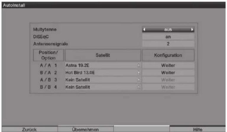 TECHNISAT HDTV 46 - Διαμόρφωση κεραίας (DVB-S) - 2