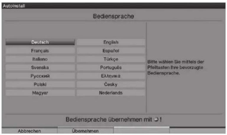 TECHNISAT HDTV 46 - Operativspråk - 1