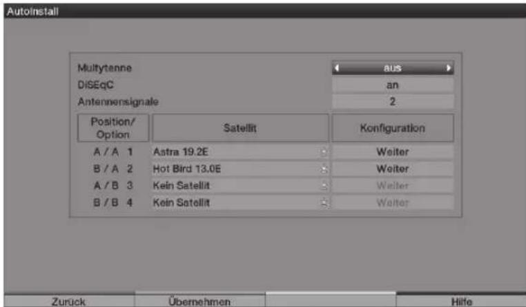 TECHNISAT HDTV 32 Plus - Configuración de la antenna (DVB-S) - 2