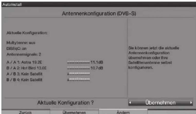 TECHNISAT HDTV 32 Plus - Antennaeconfiguratie (DVB-S) - 1