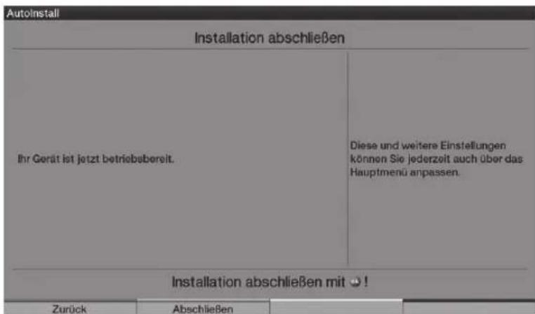 TECHNISAT HDTV 32 Plus - BbIKIOueHne MaCTepa yCTaHOBKn - 1