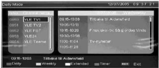 Ricatech RLEDTV24 - Weekly Mode: - 1