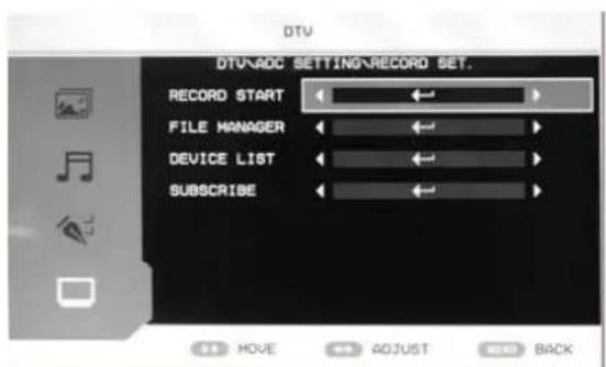 Ricatech RLEDTV24 - PVR Opration (Optional) - 1