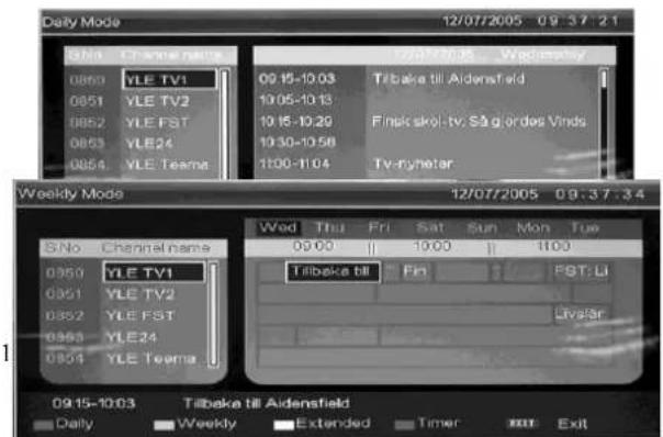Ricatech RLEDTV24 - Mode hebdomadaire - 1