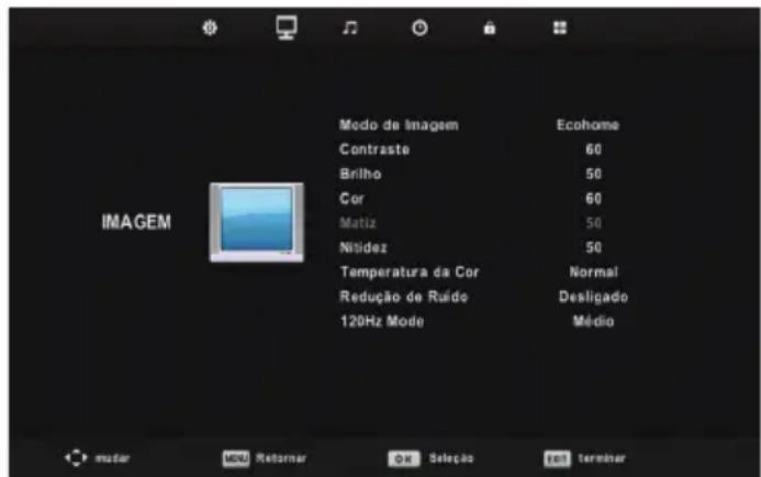 BLAUPUNKT B32C124TC - Menu de imagem - 1