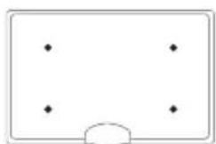 BLAUPUNKT B32C124TC - Wall mounting the TV - 2