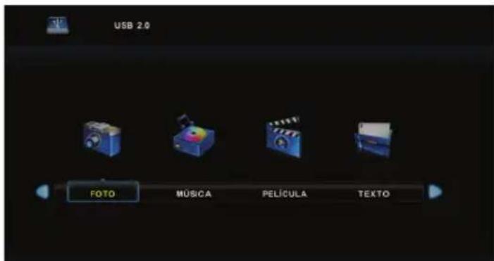 BLAUPUNKT B32C124TC - Modo USB / Reproductor multimedia - 1