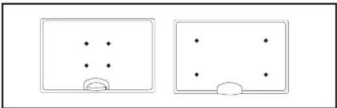 BLAUPUNKT B32C124TC - Montagem da TV na parede - 1