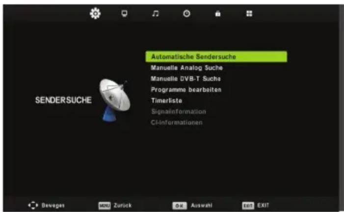BLAUPUNKT B32C124TC - Sendersuche - 1