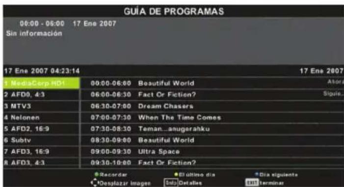 BLAUPUNKT B32C124TC - Días de TV Guía - 1