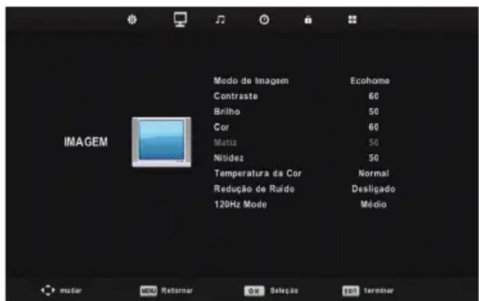 BLAUPUNKT BLA32C124I - Menu de imagem - 1